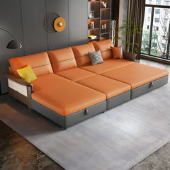 Estre Cairo Customizable Sofa cum Bed - Modern Convertible Sleeper Couch, Space-Efficient Design