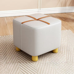 Customizable Naive Pouffe - Spacious Ottoman Seat for Living Room Elegance