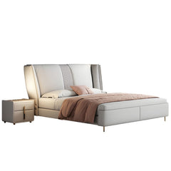 Estre Segno Customizable Upholstered Bed with Optional Storage