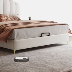 Estre Ovidio Customizable Upholstered Bed with Optional Storage - Luxurious and Functional Design