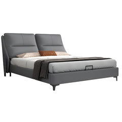 Estre Alnon Customizable Upholstered Bed - Modern Luxury with Optional Storage Solutions