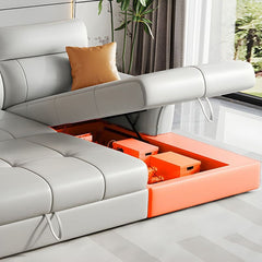 Estre Luna Customizable Sofa cum Bed - Sleek Space-Saving Convertible, Ideal for Contemporary Homes