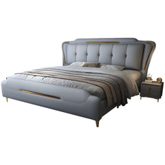 Estre Nowra Customizable Upholstered Bed with Optional Storage - Stylish and Practical Design