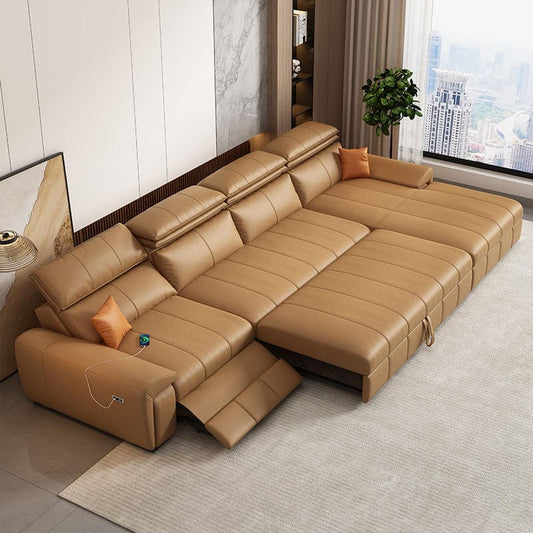 Estre Cory Recliner Sofa cum Bed Customizable - Comfort-Focused Design, Great for Relaxation
