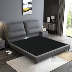 Estre Alnon Customizable Upholstered Bed - Modern Luxury with Optional Storage Solutions