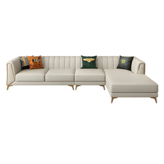 Natari Customizable L-Shape Sofa - Elegant Comfort for Contemporary Homes