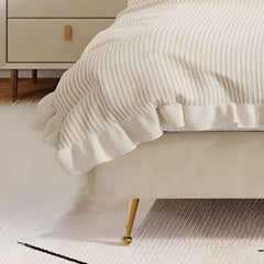 Estre Gelso Customizable Upholstered Bed - Contemporary Elegance with/without Storage Functionality