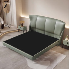 Estre Desyo Customizable Upholstered Bed with Optional Storage - Sleek and Contemporary Design
