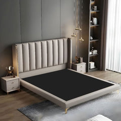 Estre Seneca Customizable Upholstered Bed with Optional Storage - Modern and Refined Design