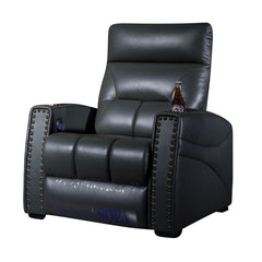 Chigwell Customizable Home Cinema Recliner - Reclining Movie Theatre Seats & Home Entertainment Theater Sofa