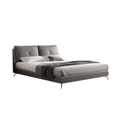 Estre Aveo Customizable Upholstered Bed with Optional Storage - Elegant & Comfortable Design