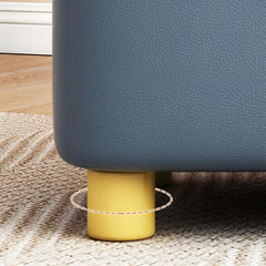 Customizable Naive Pouffe - Spacious Ottoman Seat for Living Room Elegance