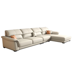 Customizable Monza L-Shaped Sofa - Streamlined Comfort & Style, Direct from Factory