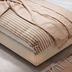 Estre Petalo Customizable Upholstered Bed - Sophisticated Comfort with Optional Storage Choices