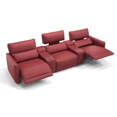 Bleinheim Customizable Home Theater Recliner - Cinema Recliner Chair & Home Movie Theater Recliners for Luxurious Comfort