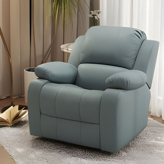 Family-friendly recliner sofa set, spacious and inviting by Estre.