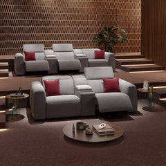 Chesam Customizable Home Theater Recliner - Recliner Cinema Seat & Movie Recliner for Ultimate Home Movie Theater Comfort