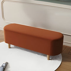 Ariana Sleek Fabric Bench with Comfortable Cushion and Robust Wooden Legs - Perfect for Any Room