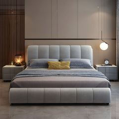 Estre Oleander Customizable Upholstered Bed - Elegant Design with/without Storage Choices