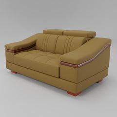 Leather Sofa Rossato | Adjustable Headrest & Wooden Panel Armrests | Premium Design with Console Options: Speakers, Storage, & Cup Holders | Direct from Factory