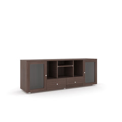 ESTRE Milkweed Tv Console For TVs Up To 40" In Dark Acacia Colour