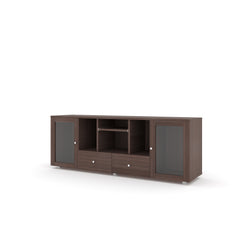 ESTRE Milkweed Tv Console For TVs Up To 40" In Dark Acacia Colour