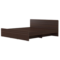 ESTRE Freesia Queen Size Bed In Dark Acacia Colour