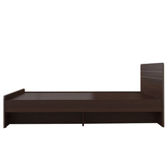 ESTRE Freesia Queen Size Bed In Dark Acacia Colour