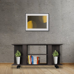 ESTRE Lavender Tv Console For TVs Up To 40" In Wyoming Maple Colour