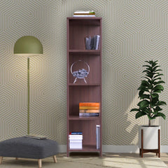 ESTRE Mallow Book Shelf In Dark Acacia Colour