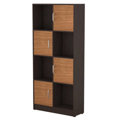 ESTRE Petunia Book Shelf In Wenge With Urban Teak Colour