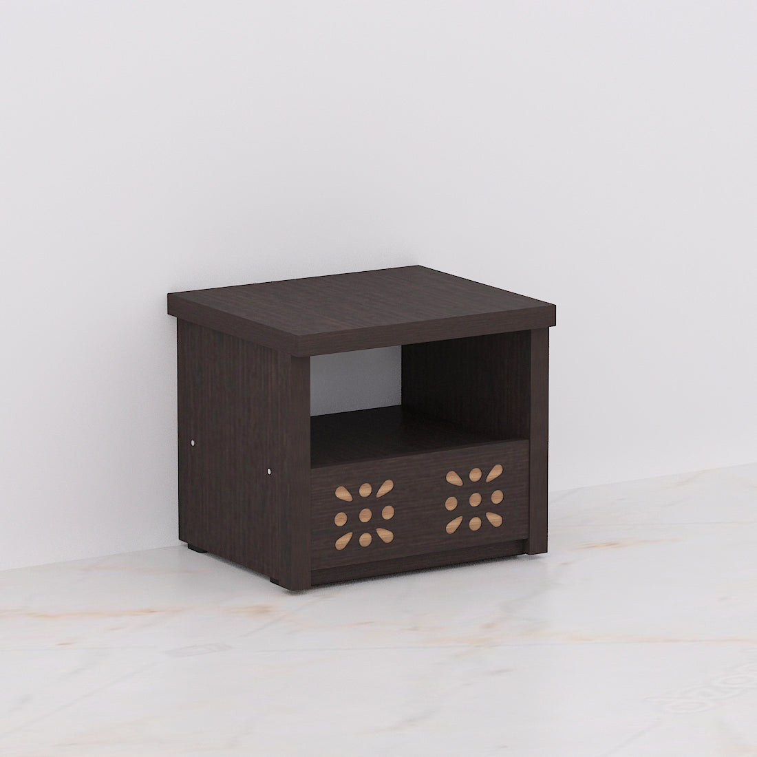 ESTRE Primrose End Table In Wenge Colour