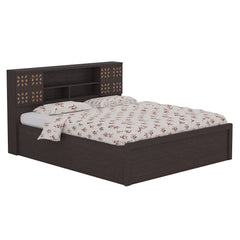 ESTRE Primrose Queen Size Bed In Wenge Colour